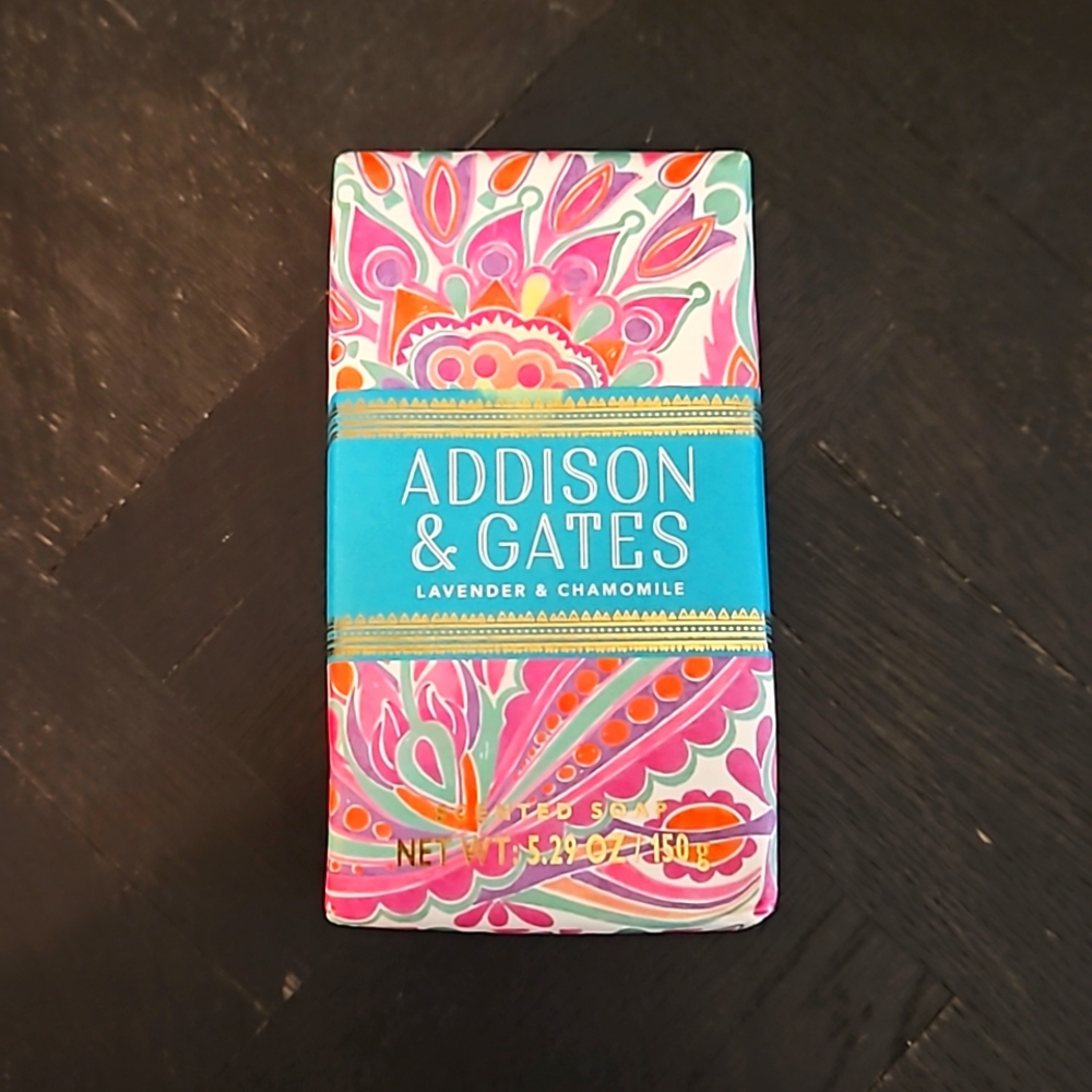 NWT Addison & Gates Lavender & Chamomile Bar Soap 5.29oz